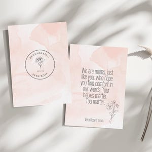 Affirmations de deuil de la perte d'un bébé par des mamans pour des mamans - Cartes d'affirmation ; Cartes d'affirmation de perte post-partum ; Cartes d'affirmation pour le rétablissement après une fausse couche