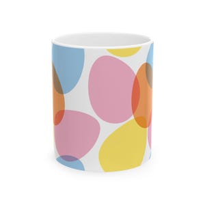 Vibrant Patterned Ceramic Mug