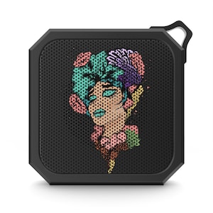 Bluetooth Speaker, Boho Outdoor Speaker - Colorful, Unique Design, Special Sound, Music Lover Gift, Portable Speaker