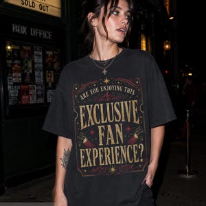Gothic Vampire fandom tee, Lestat Vintage Concert Graphic Comfort Colors 1717 t-shirt image 2