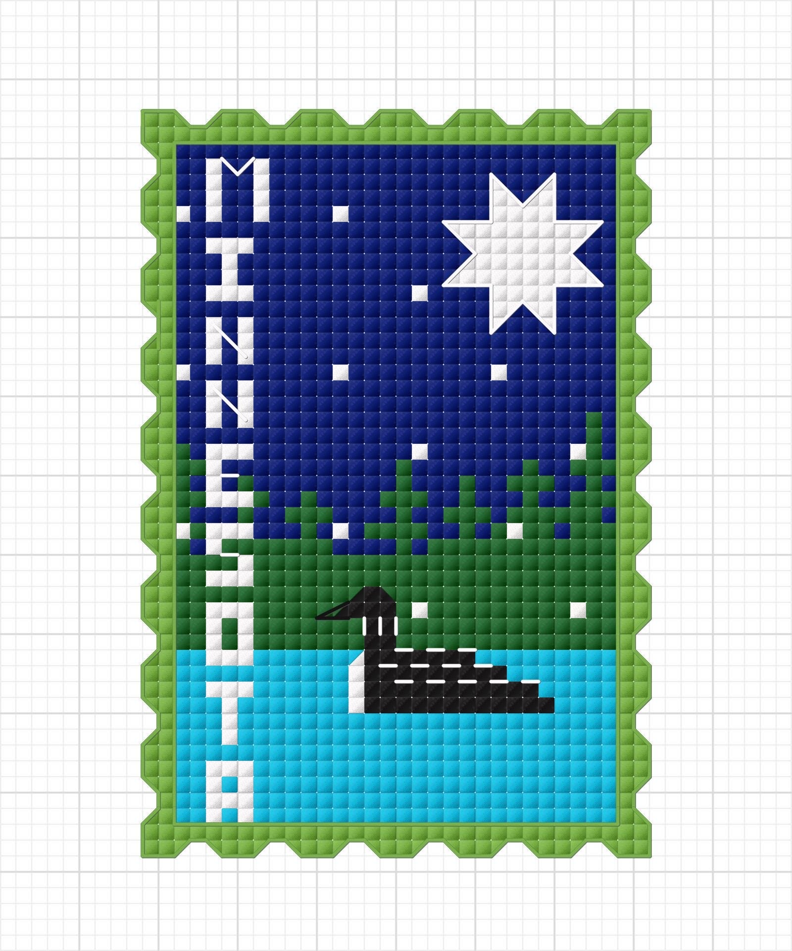 Minnesota Cross Stitch Pattern - Etsy