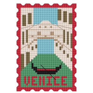 Venice Cross Stitch Pattern