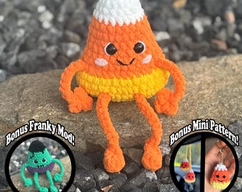 Candy Corn Crochet Fidget Toy Pattern with Bonus Patterns (PDF Pattern)