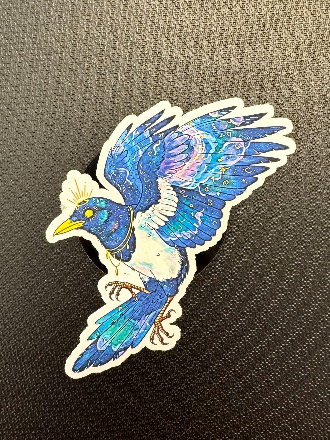 Mystical Magpie Vinyl Sticker Die Cut Sticker Mystical Animal - Etsy