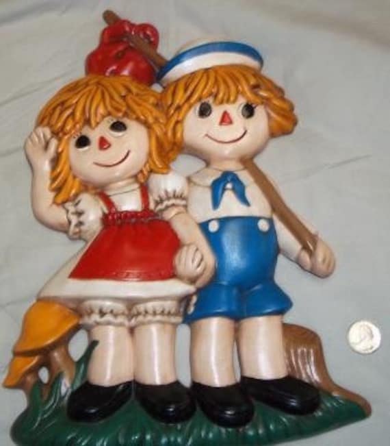 ceramic raggedy ann and andy