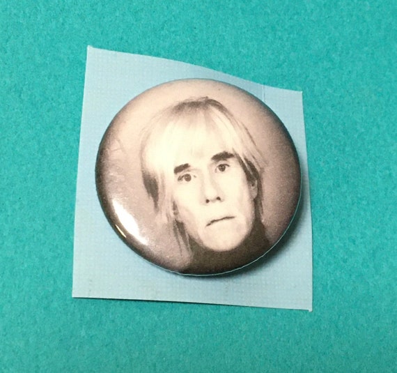 Andy Warhol Pop Art Button Pin *FREE SHIPPING*! - image 2