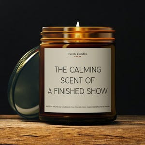 The Calming Scent Of A Finished Show Candle Dance Recital Gift Dance Teacher Appreciation Dance Team Present Dancer Instructor Gift