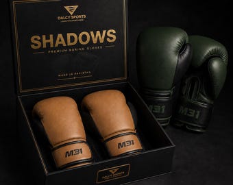M31 SynPro Synthetic Leather Boxing Gloves Training Gear Heavy Bag Sparring Gift for Men and Women