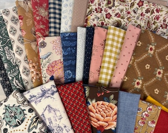 1775-1825 Core Collection  - Fat Quarter Fabric Bundle curated by Margo Krager