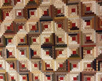 Civil War Reproduction Fabric Bundle – Log Cabin Quilt (1/2 Yard)