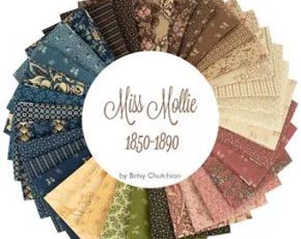 Miss Mollie Fat Quarter Bundle – 36 Pieces | Betsy Chutchian