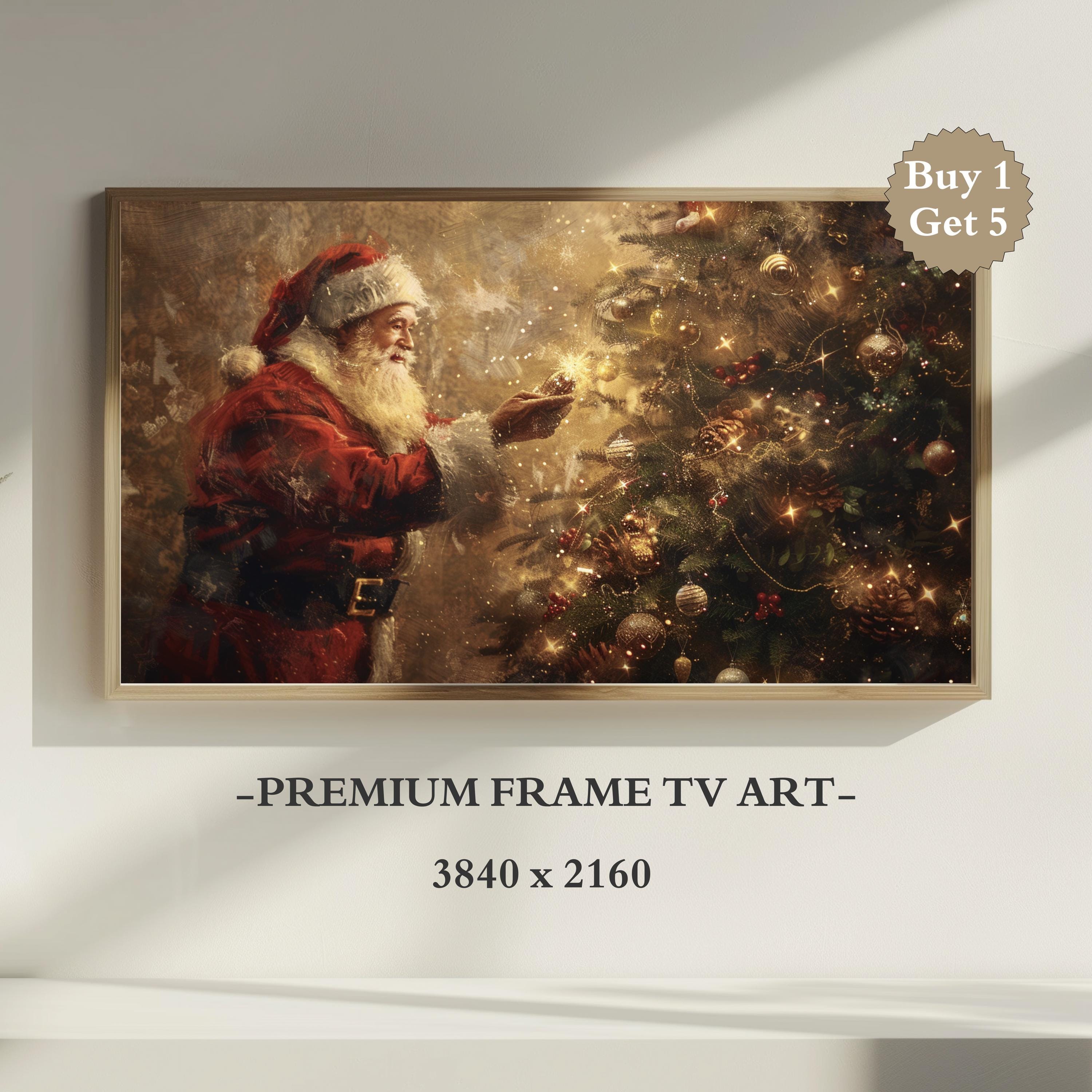 サンタの絵 - Etsy 日本