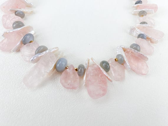 Pink gemstone Necklace