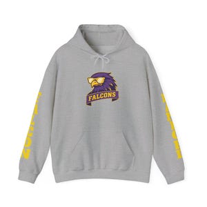 Falcons Unisex Hoodie: Comfortable Sportswear for Fans, Team Spirit, Casual Outfits, Gifting, School Events