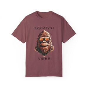 Sasquatch Vibes T-Shirt, Trendy Graphic Tee, Unisex Apparel, Retro Nature Shirt, Gift for Outdoors Lovers, Hiking Disco Tee