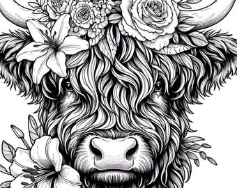 130 Realistic Farm Animals Coloring Pages Bundle
