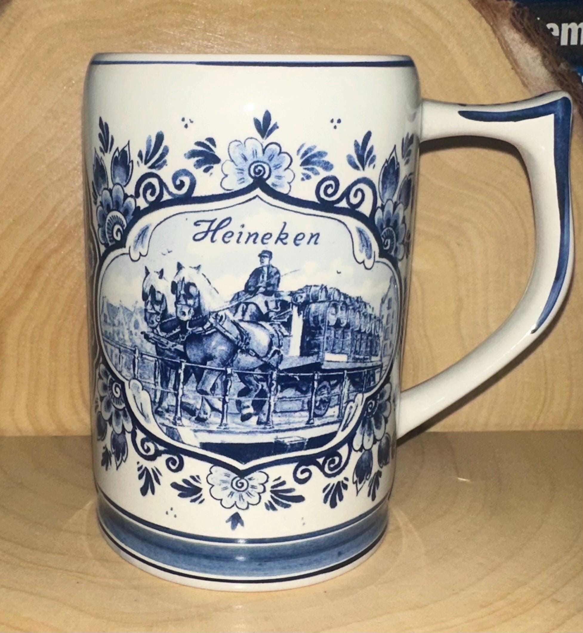 デルフト　酒盃 Heineken Delft Blue - Etsy