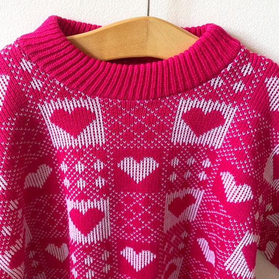 Size 4T - 6 Vintage soft knit kids' 90s graphic h… - image 2