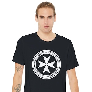 Knights Hospitaller T-Shirt - Soft Cotton & Eco-Friendly