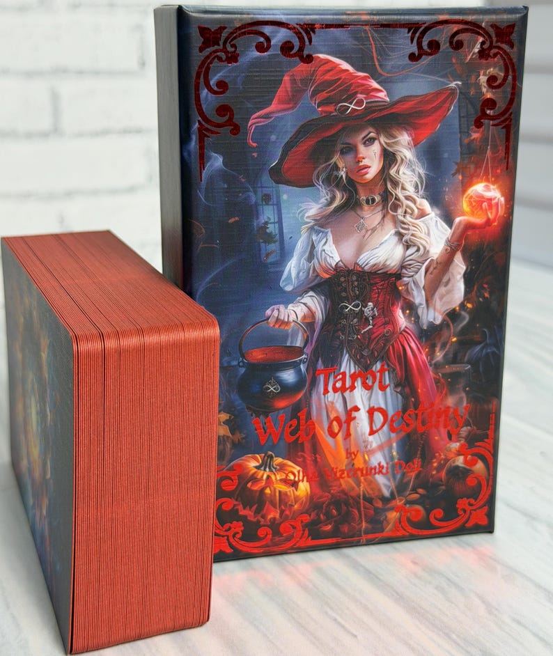 Tarot Sieć Przeznaczenia Nowa Talia Tarota 2025 zdjęcie 1