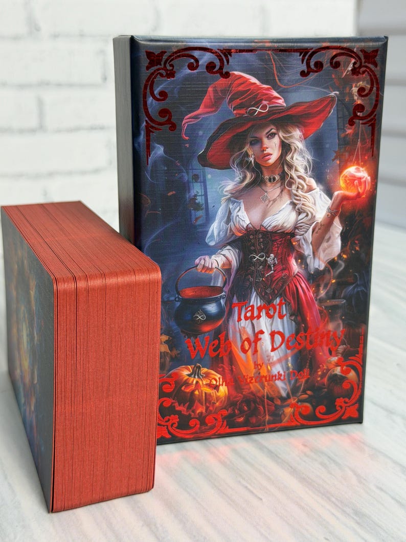 Tarot Sieć Przeznaczenia Nowa Talia Tarota 2025 zdjęcie 9