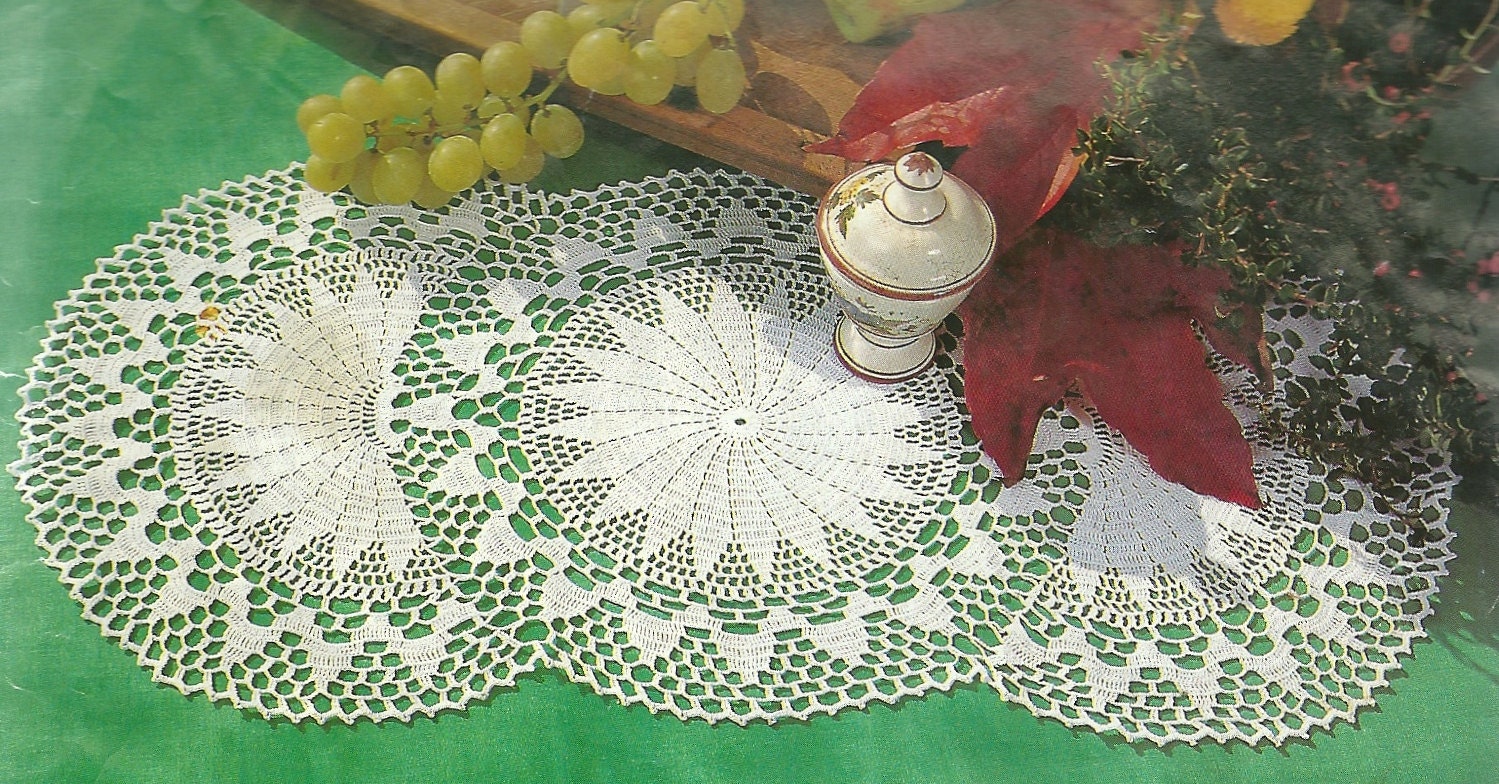 Crochet Table Runner Autumn Etsy