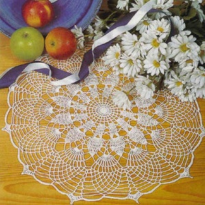 Crocheted Doily 39cm 15 inches Free Spirit image 1