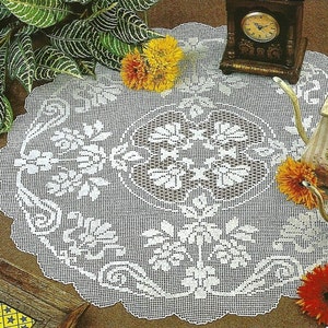 Crochet Tablecloth - Time