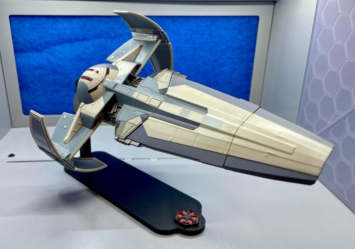 Sith Infiltrator Display Stand – Star Wars Micro Galaxy Squadron, 3D ...