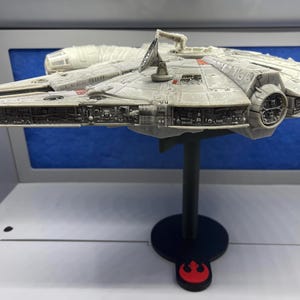 Star Wars Millennium Falcon Display Stand - Rebel Logo - 3D Printed Physical Stand
