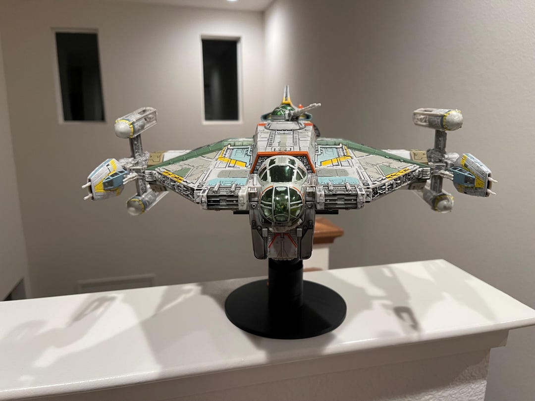 Star Wars Ghost Display Stand for Micro Galaxy Squadron - 3D Printed ...