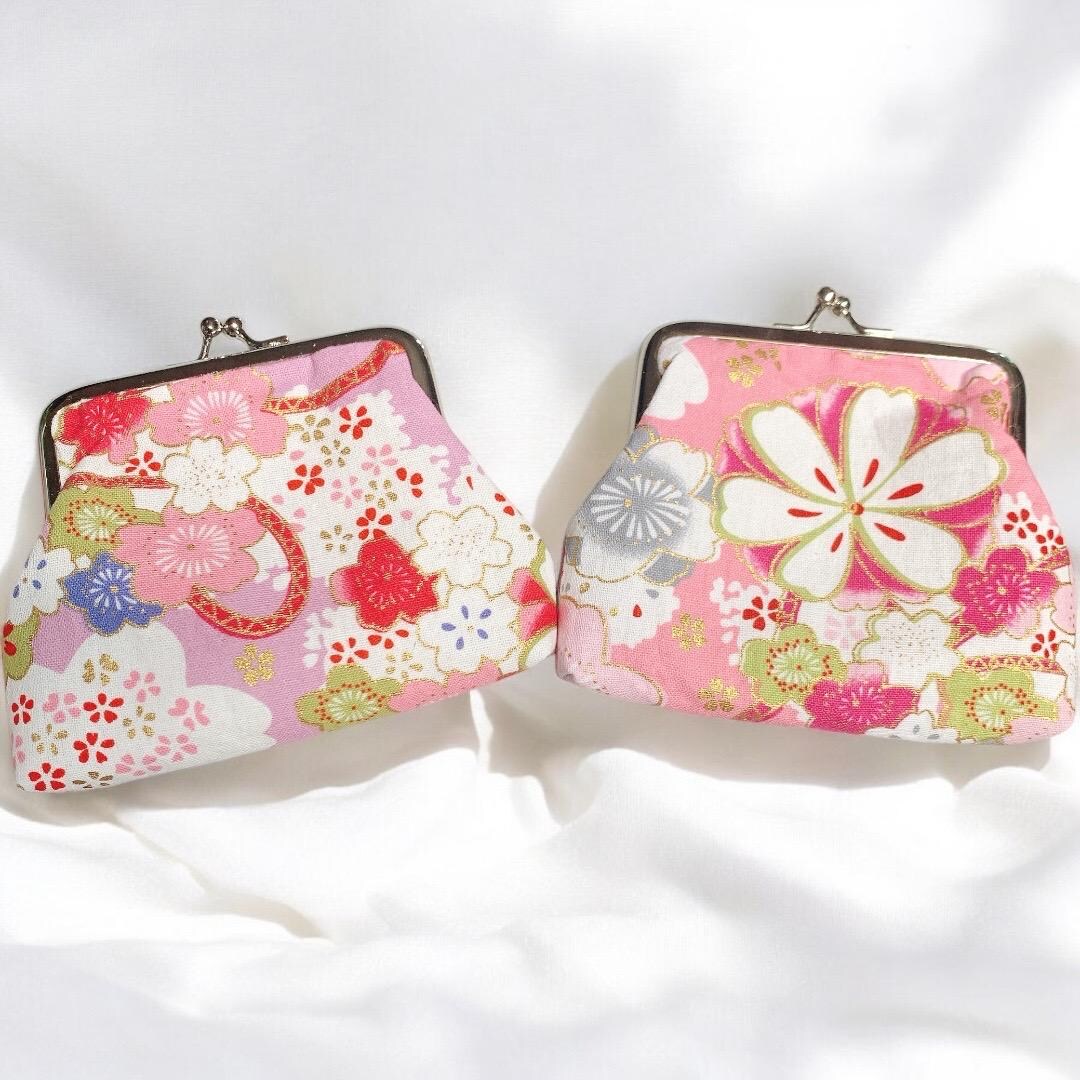 Japanese Coin Purse | Kimono Fabric Kiss Lock Pouches