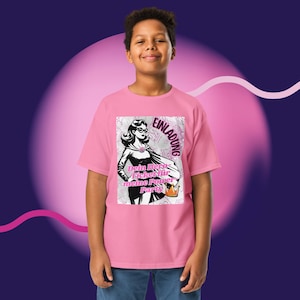 Camiseta clássica para adolescentes