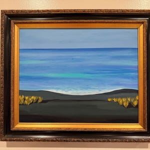 Black Sand Original Oil on Canvas