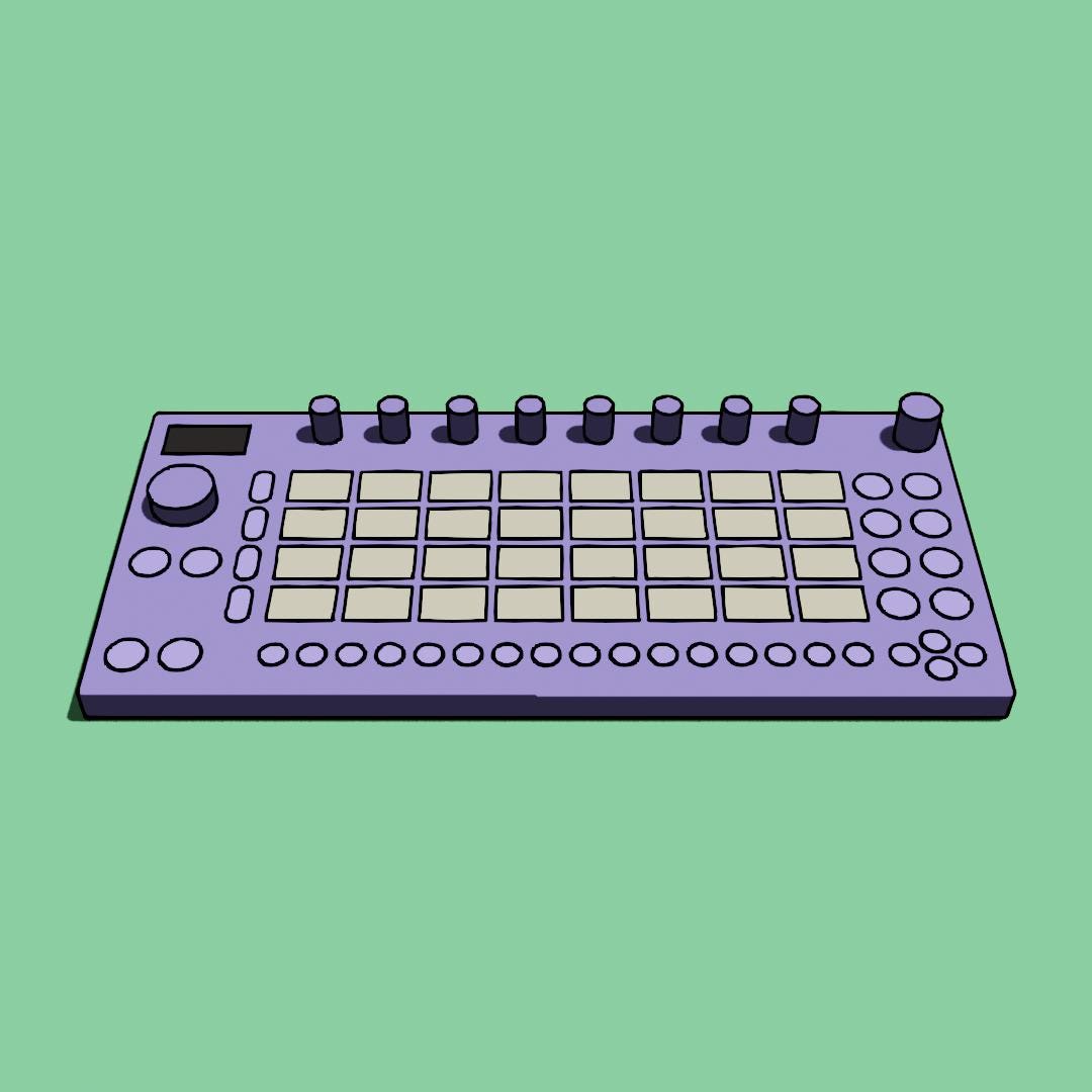 【美品】Ableton Push2 ＋ ハードケース+ウッドスタンド Ableton push stand - Etsy 日本