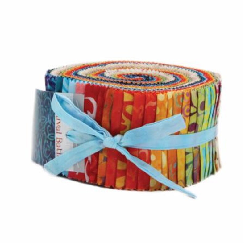 Carnival Batiks 2 12 Strips From Moda Fabrics