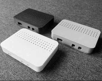 Raspberry Pi Case/Box, Zero, Zero2, or Zero 2W, 3D Printed with biodegradable ingredients, Fits Plugs, STL File Digital Download