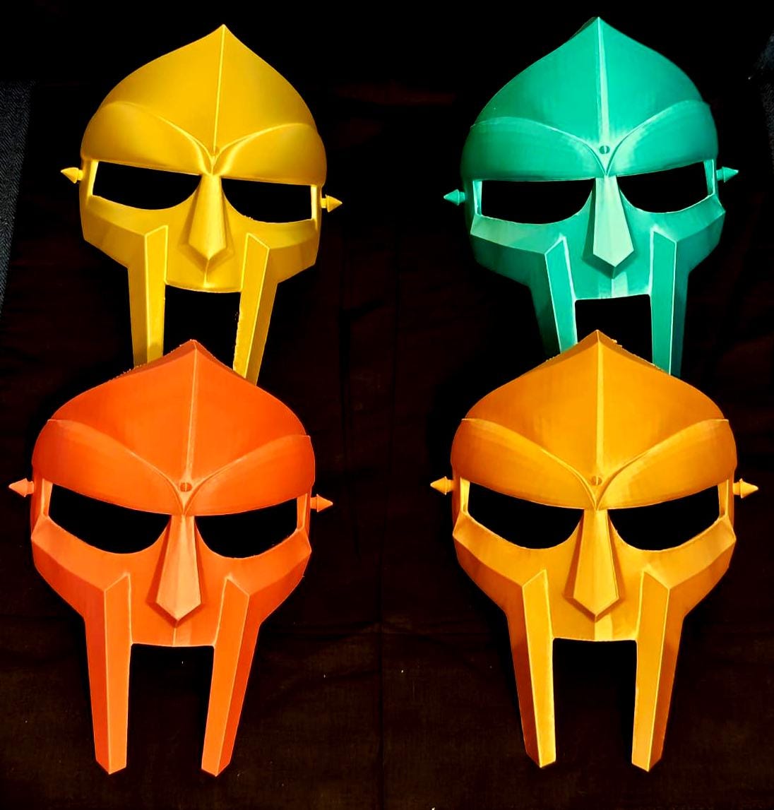 Halodoom Mask MF DOOM Mask– 3D Printed Wearable Cosplay Hip-hop Mask | Multiple ...
