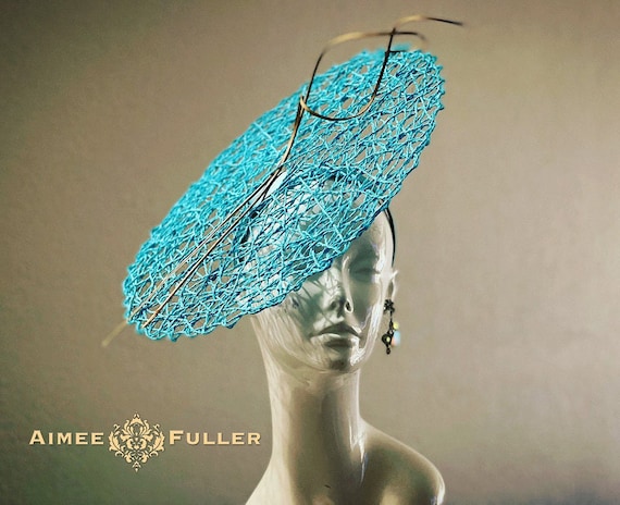Huge Handmade Kentucky Derby Hat 30” Showstopper Statement Fascinator A Derby showstopper with endless styling options ??✨ This  main image 4