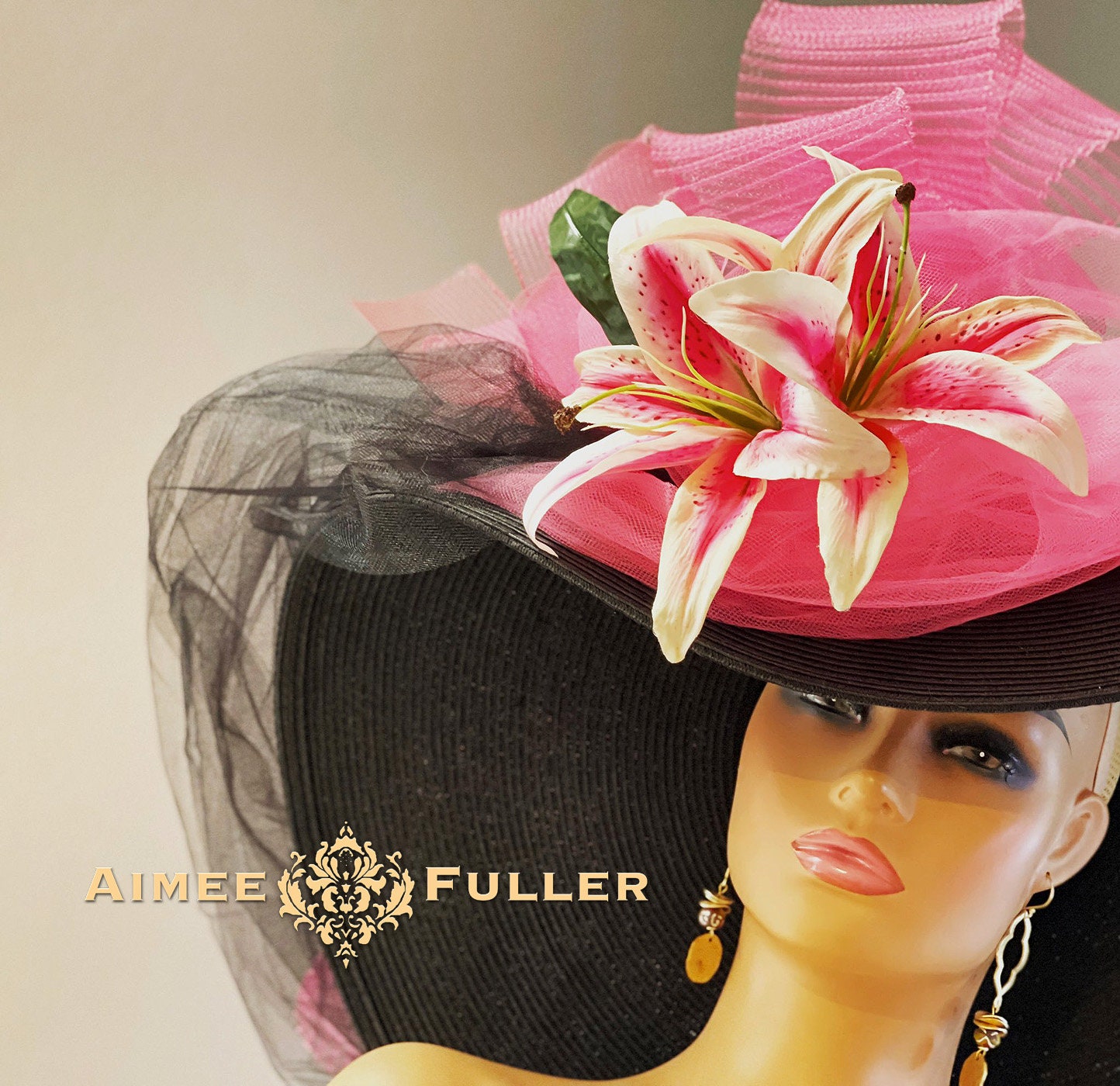 Stargazer Lily Derby Hat - Etsy
