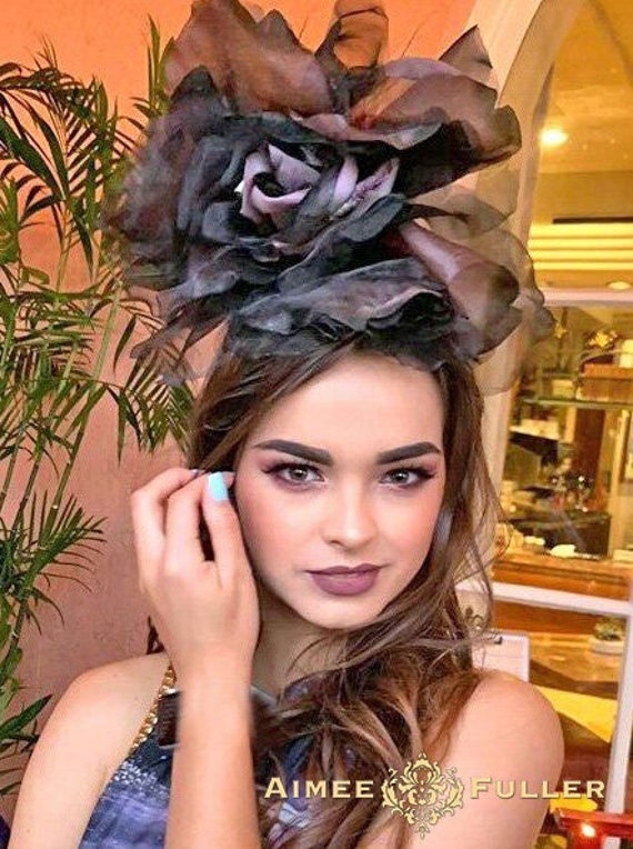 Elegant Black Fascinator New Derby Church Tea Ascot Kentucky Oaks Formal Hat Amazon.com: 2026 Derby Hats for Women Ladies, Classy Organza  main image 2