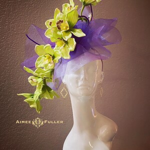 Derby Hat Orchid - Etsy display picture 2