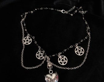 Chained heart Necklace