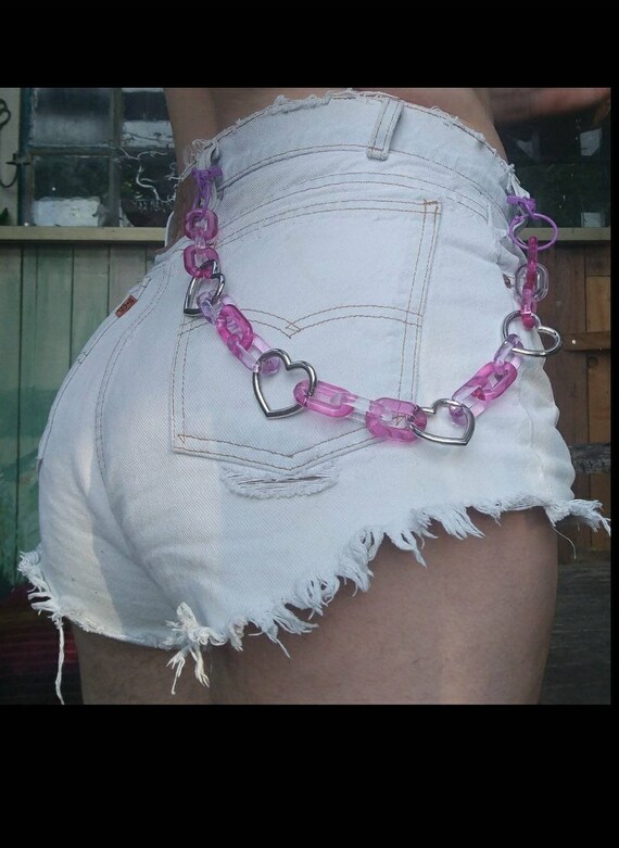 heart chain belt