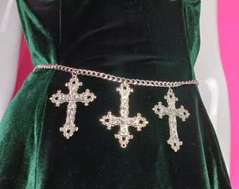 Crucifix Belt/ Waist Chain