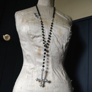 Inverted crucifix rosary