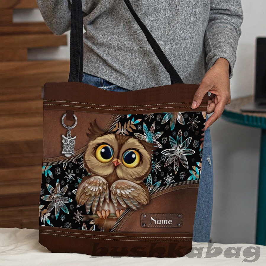 Mini Cute Owl Pattern Purse Faux Leather Fashionable Coin Purse Portable  Keychain Bag With Tassel Decor, Don't Miss These Great Deals