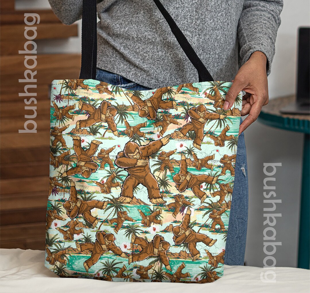Bigfoot Tote Bag Bigfoot Shoulder Bag Bigfoot Handbag Etsy