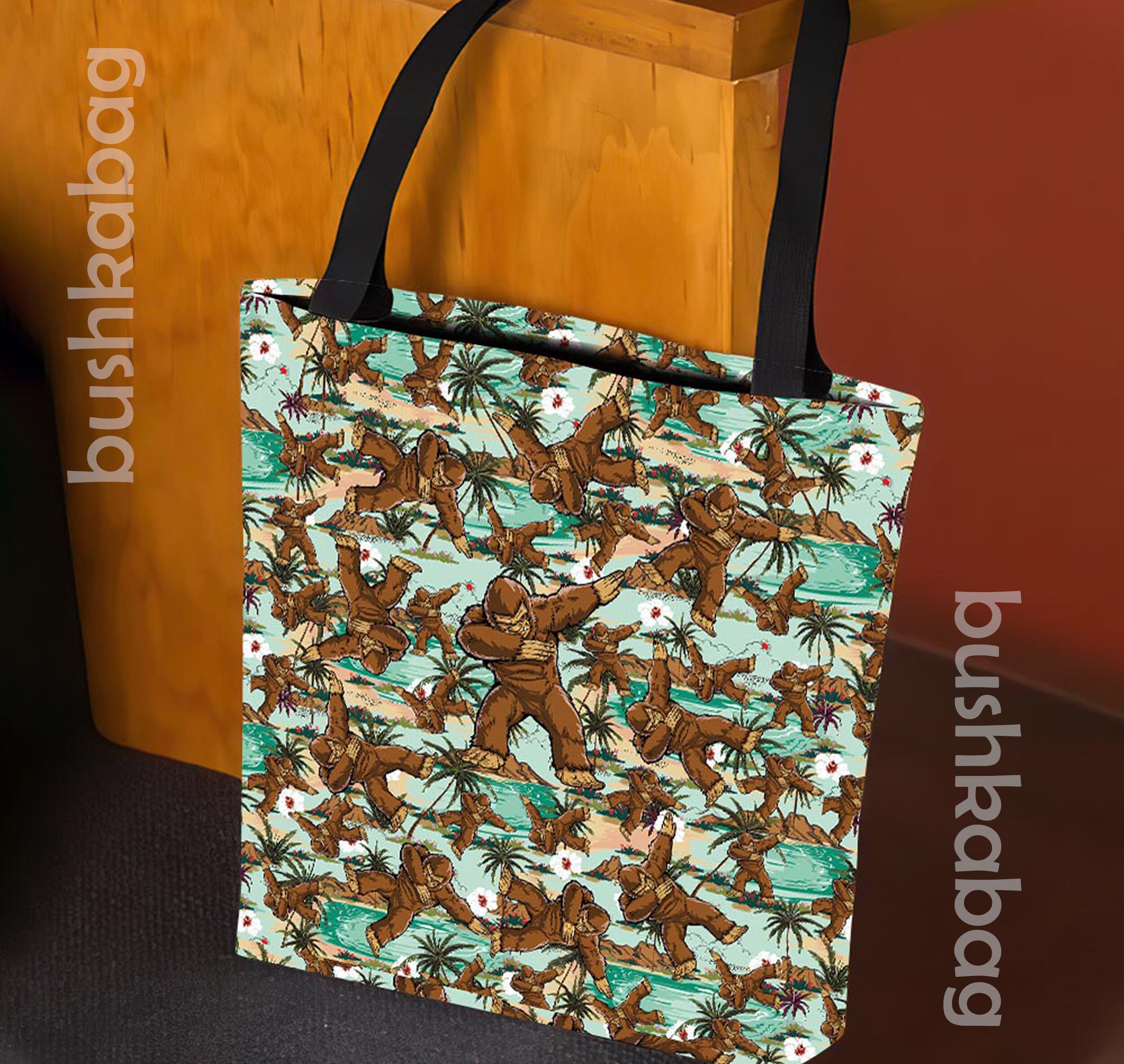 Bigfoot Tote Bag Bigfoot Shoulder Bag Bigfoot Handbag Etsy