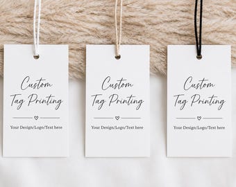 Etiquetas personalizadas para ropa, etiquetas colgantes, etiquetas de marca, etiquetas de producto con cordón, etiquetas modernas para boutiques de ropa, etiquetas colgantes para pequeñas empresas.